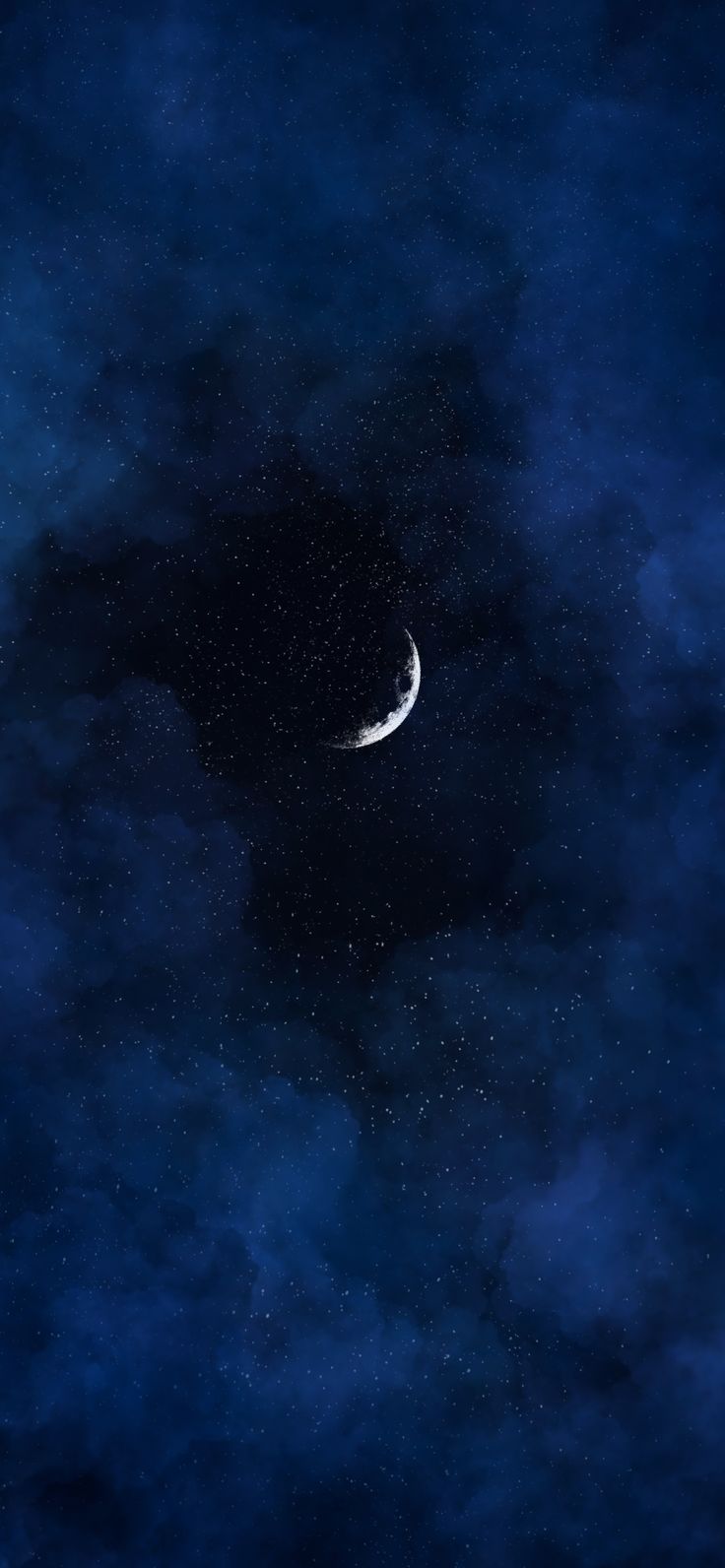 blue moon iphone wallpaper