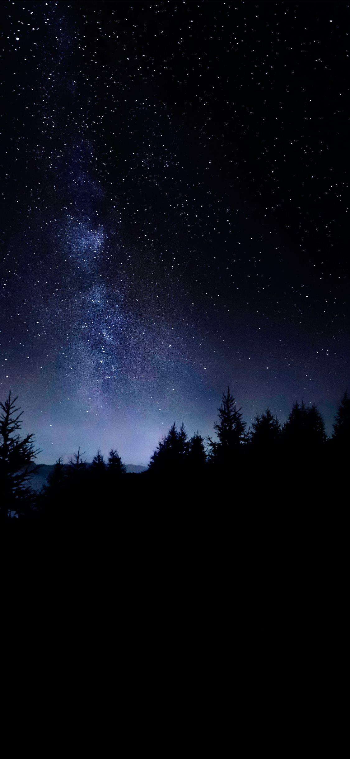 A Night Painting iPhone X Wallpaper