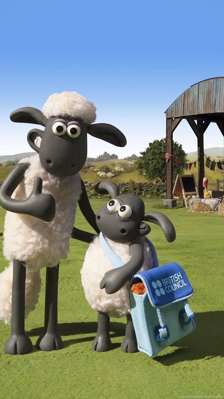 wallpaper shaun sheep