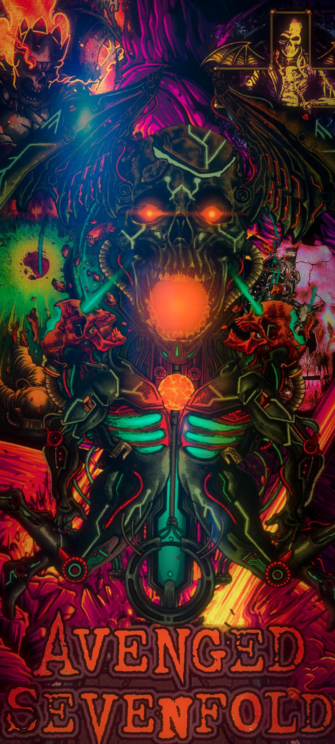 I took some of my favorite A7X art