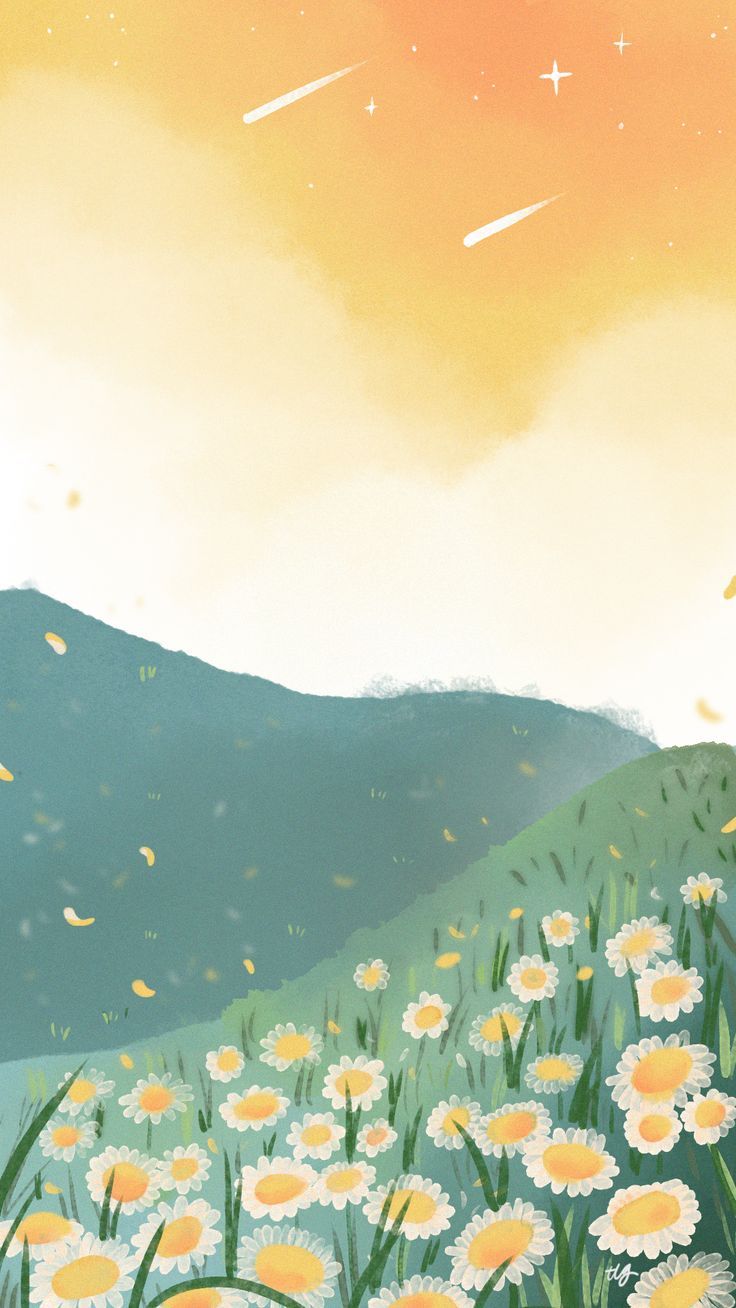 FREE PHONE WALLPAPER. Daisy Cozy