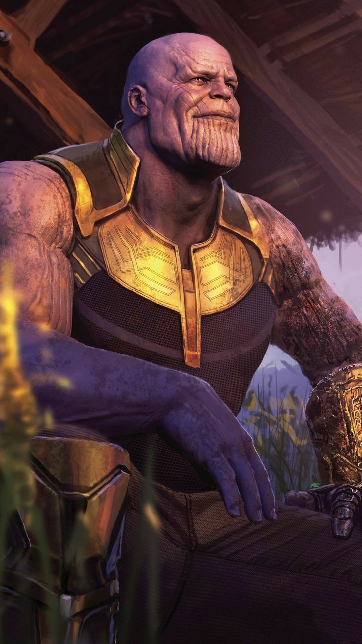 Thanos on farm. #Avengers Wallpaper
