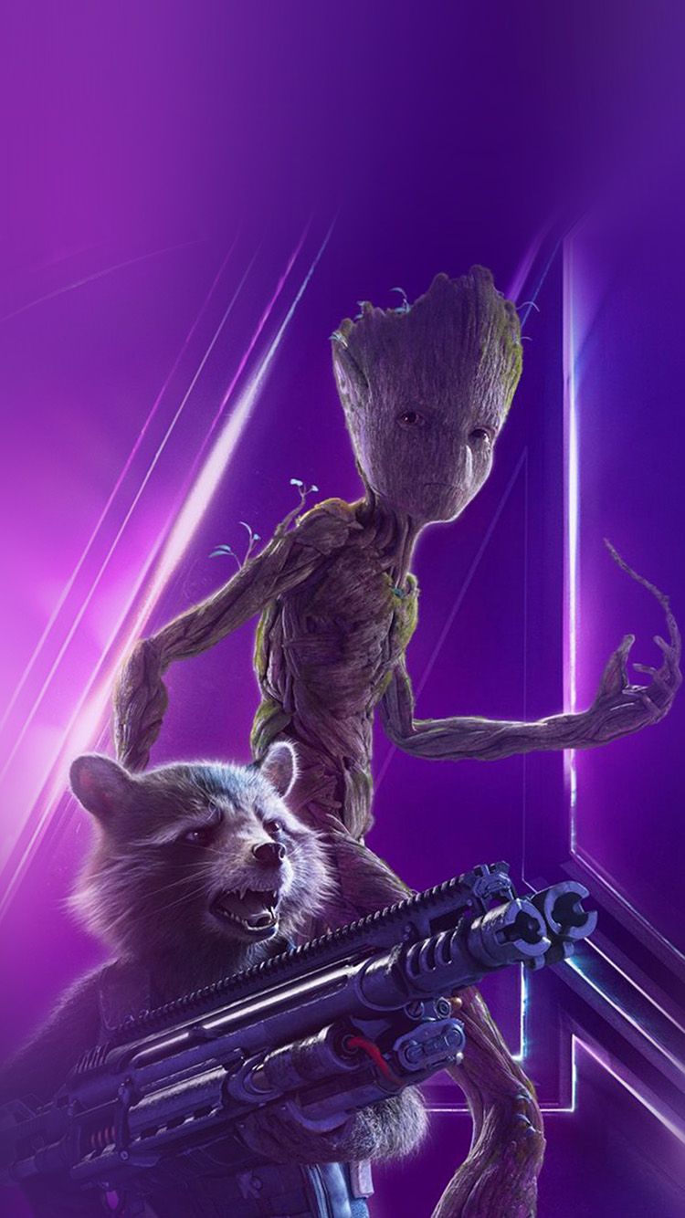 Groot Rocket Marvel Hero Film