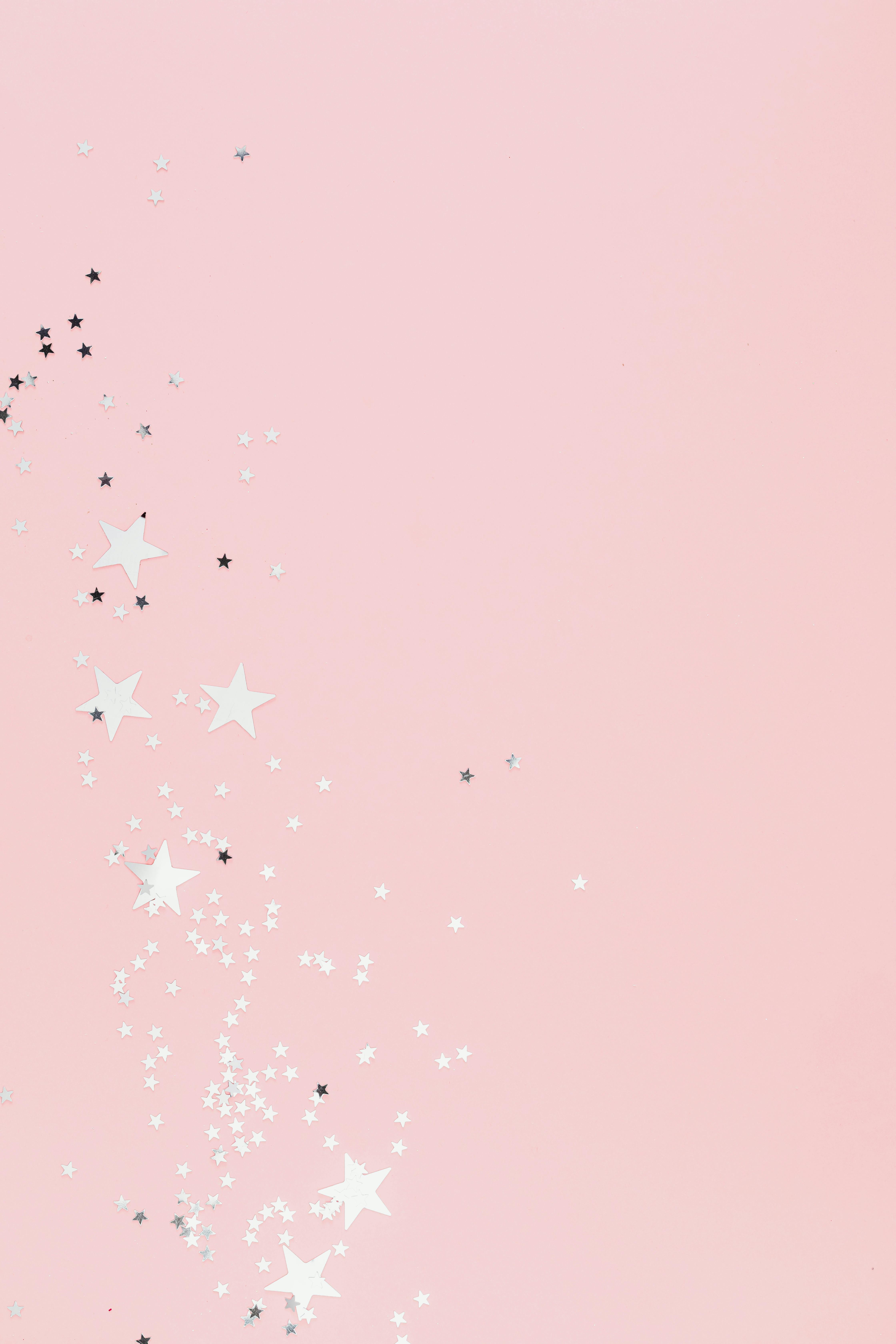 Pink and White Stars in the Sky · Free