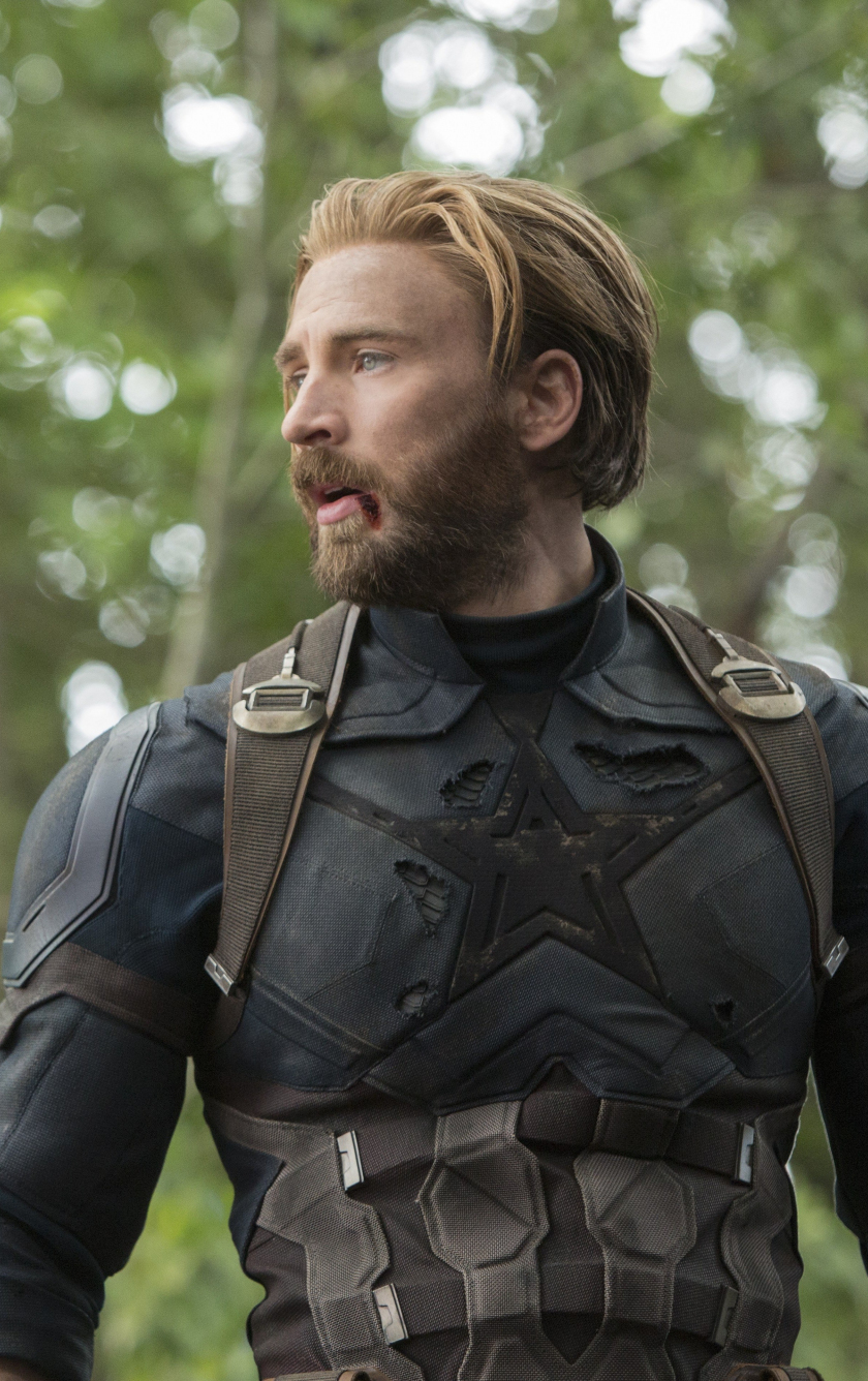 wallpaper 840x1336 captain america