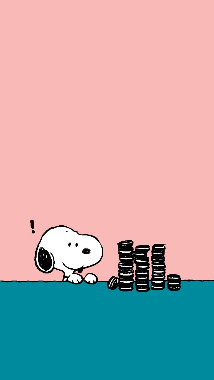 Snoopy wallpaper, Cute cartoon
