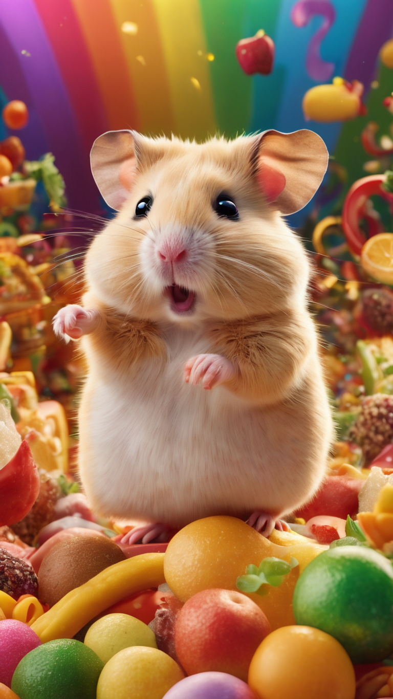 Hamster wallpaper created