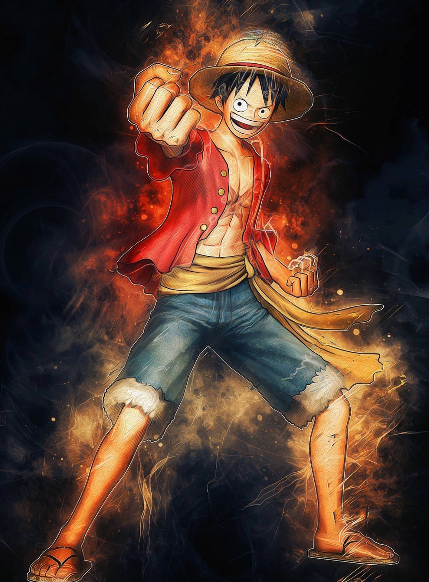 Download free Cool Luffy One Piece