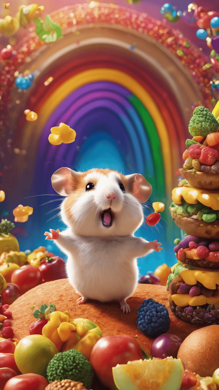 Hamster wallpaper created