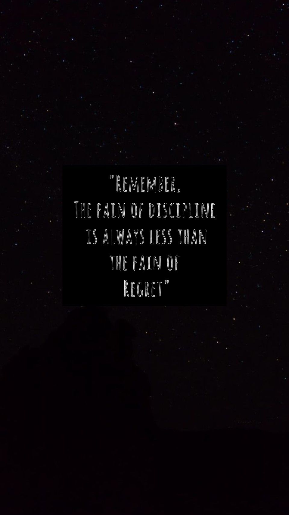 Study motivation wallpaper black