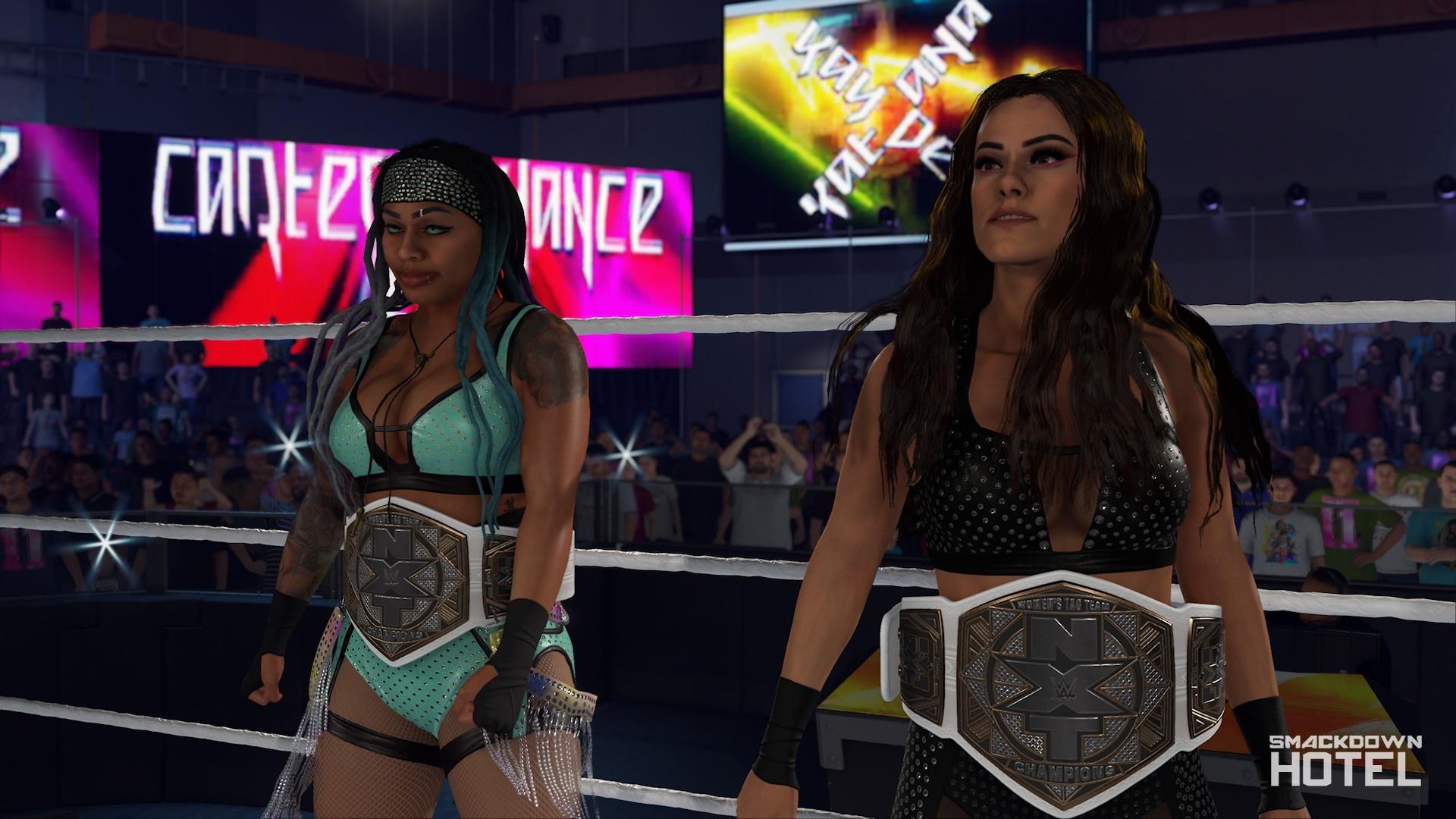 Kayden Carter. WWE 2K23 Roster