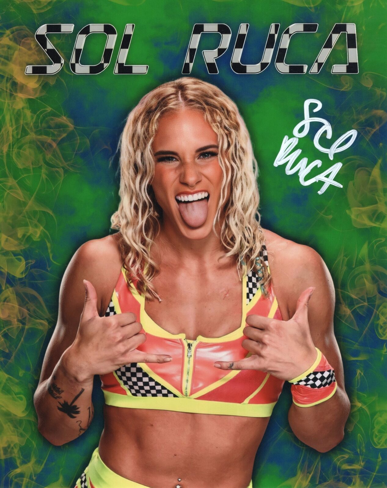 Sol Ruca (8x10) WWE NXT photo