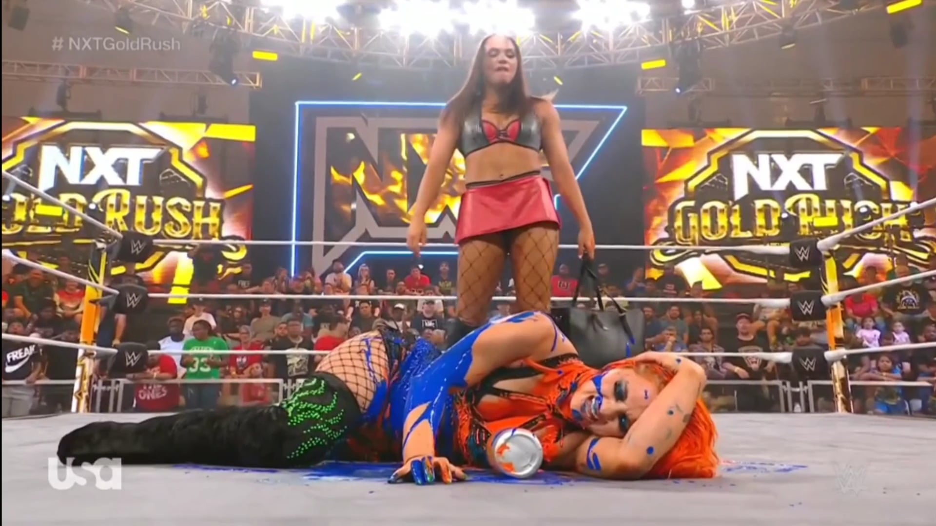 On WWE NXT: Kiana James vs Gigi Dolin