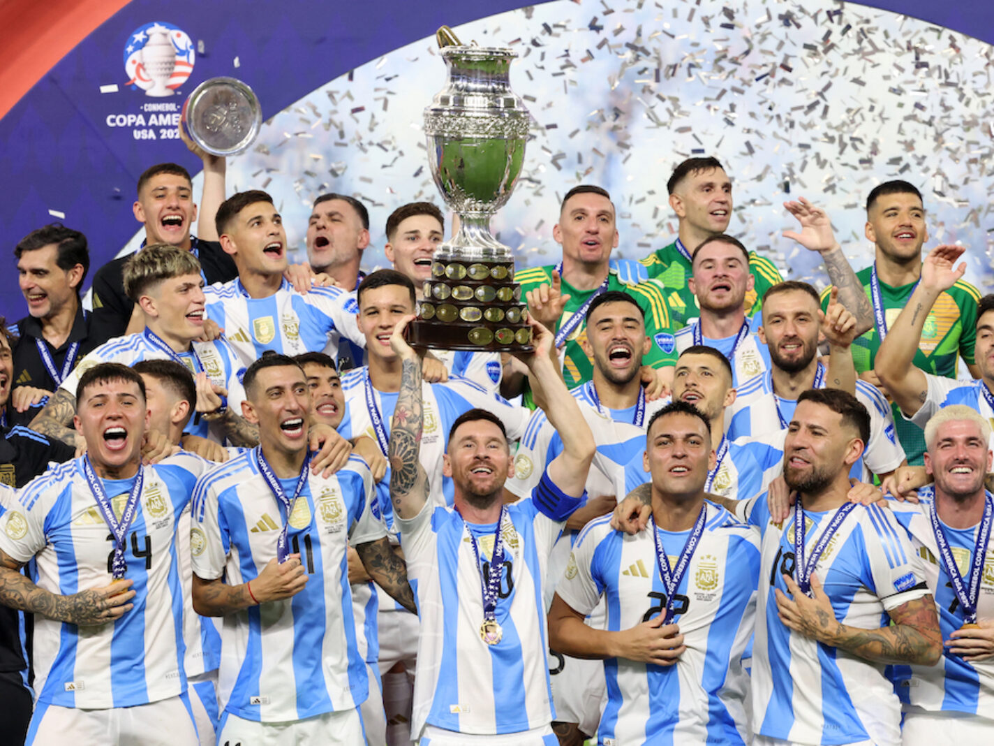 Argentina Copa América Champions 2024 Wallpapers Wallpaper Cave