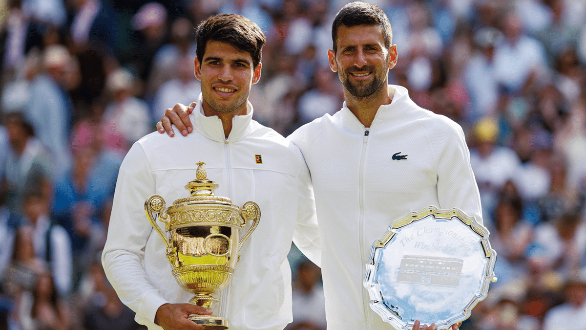 Novak Djokovic hails Carlos Alcaraz