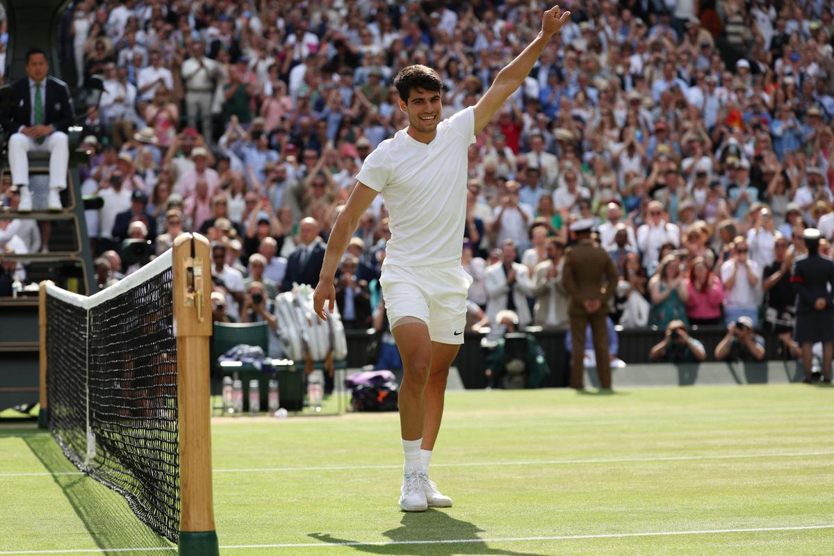 Wimbledon 2024 final: Carlos Alcaraz