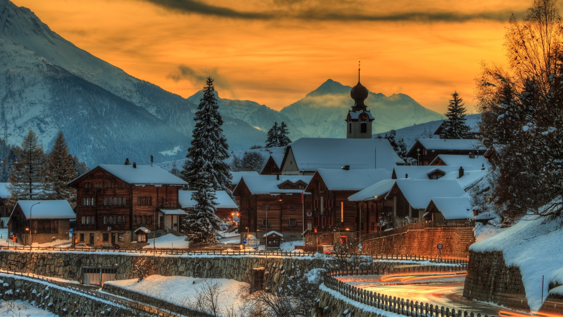 4K Ultra HD Wallpaper: Enchanting Swiss