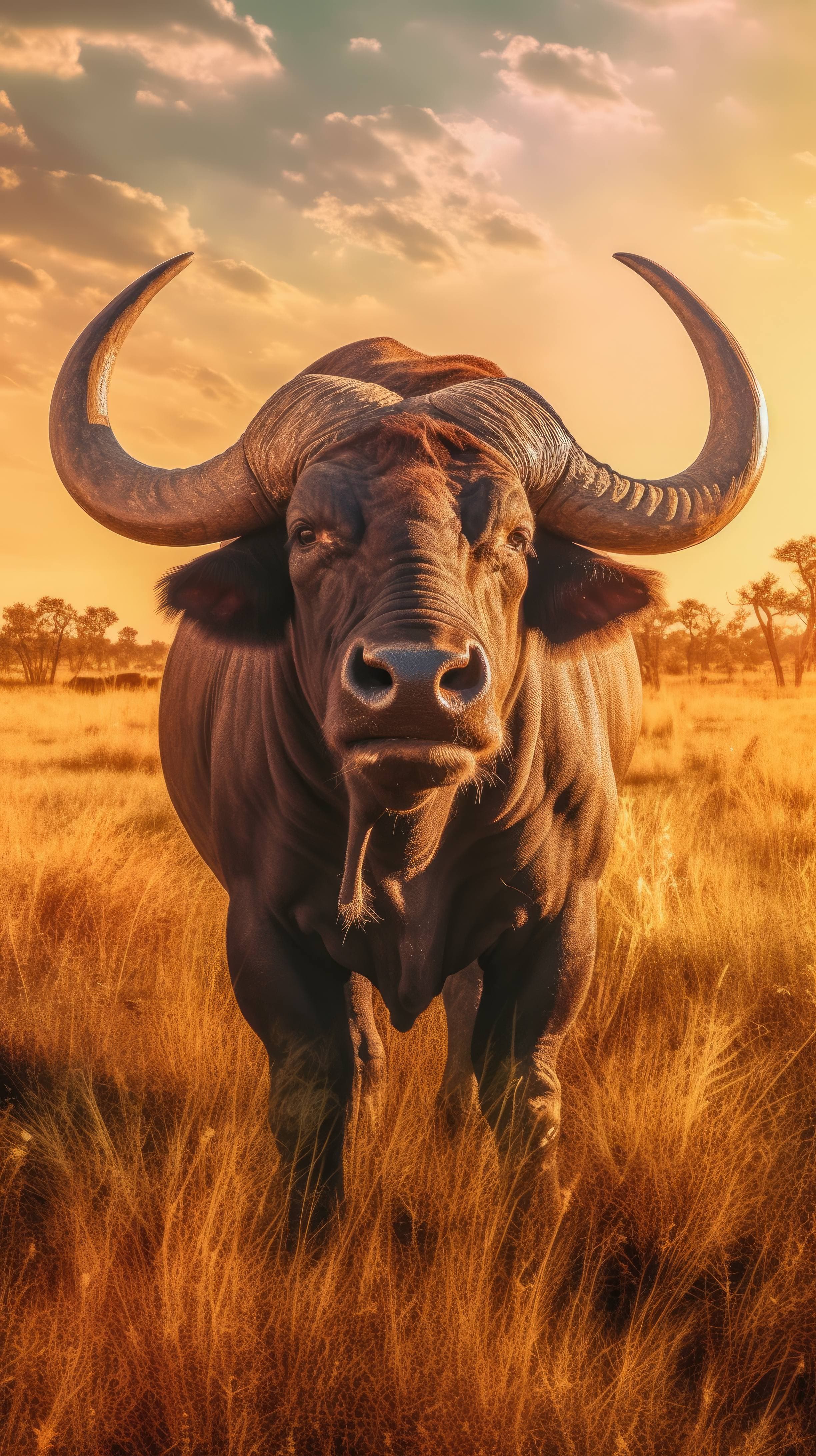 majestic and imposing African Buffalo