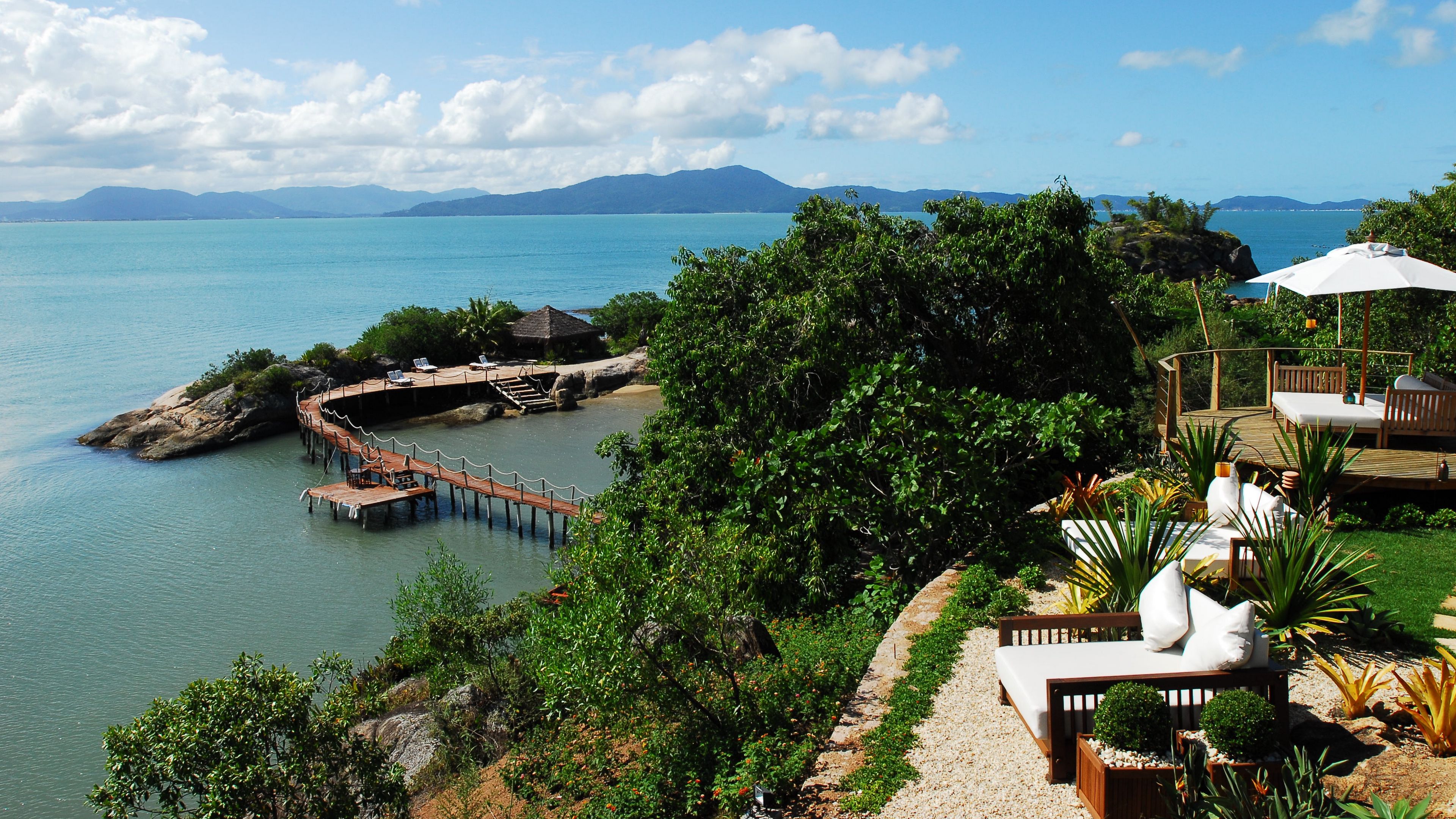 Download wallpaper 3840x2160 tropical