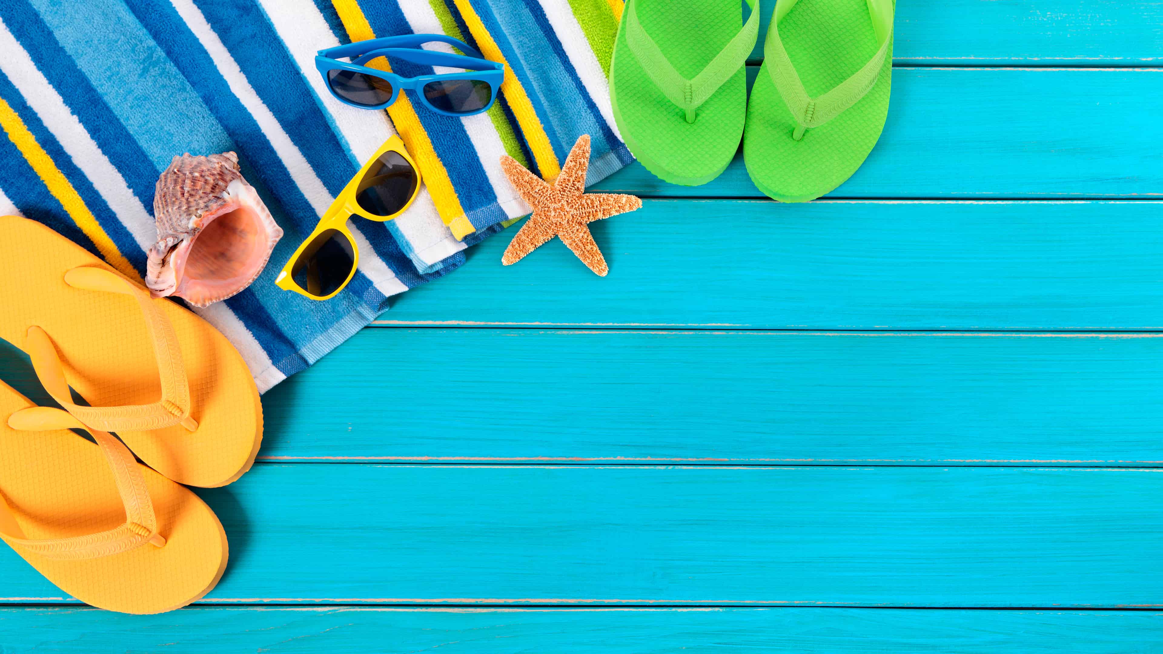 Beach Vacation UHD 4K Wallpaper