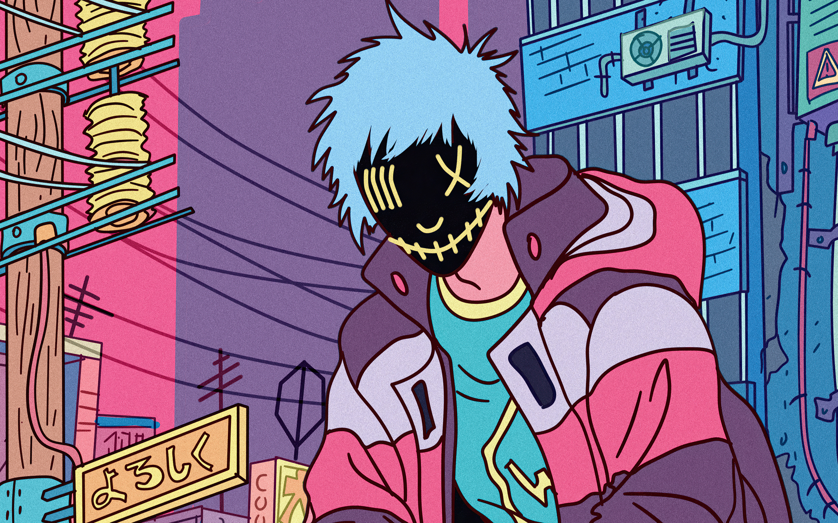 Anime Boy 4k Macbook Pro