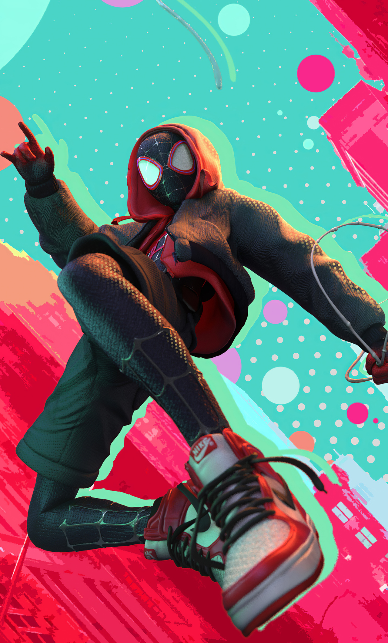 Miles Spiderman 4k iPhone