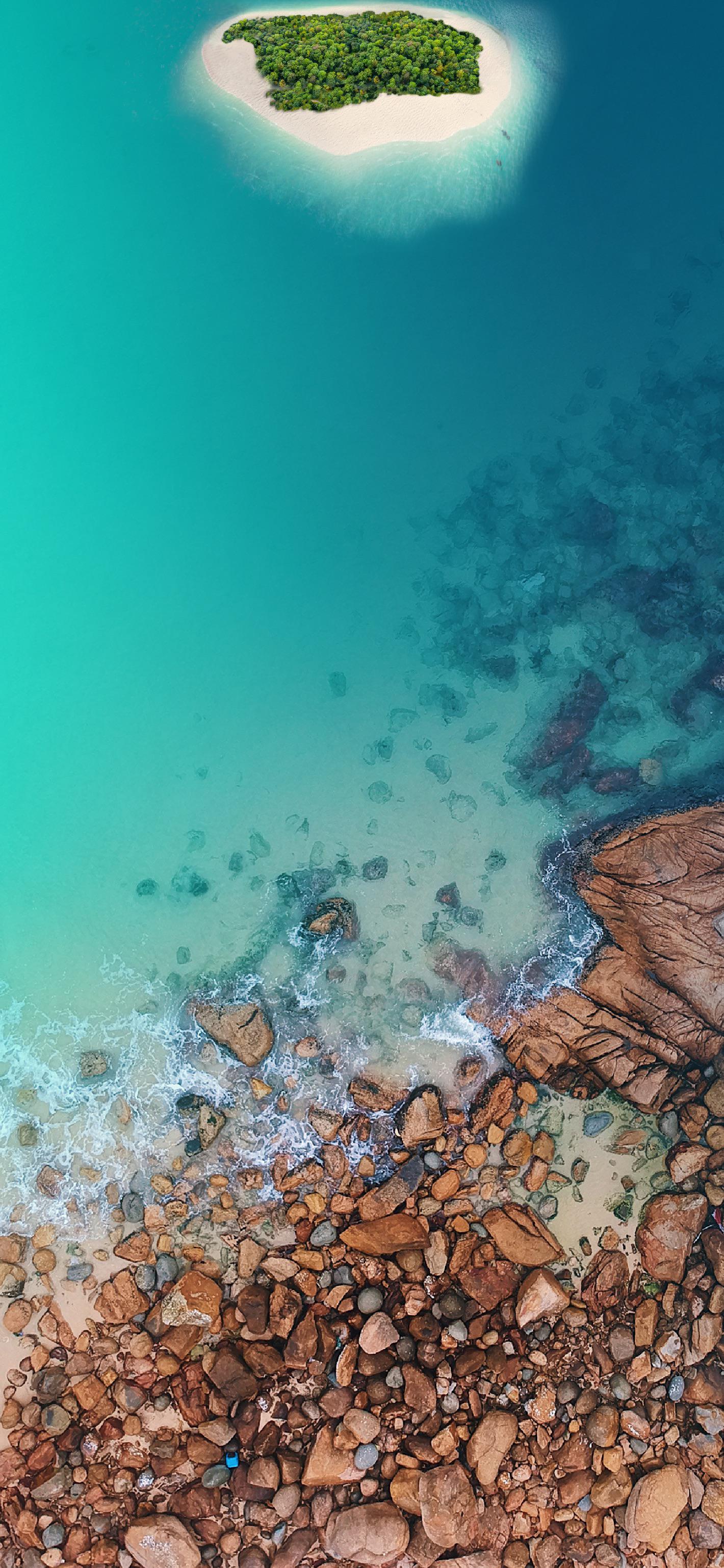 themed dynamic island wallpaper I have