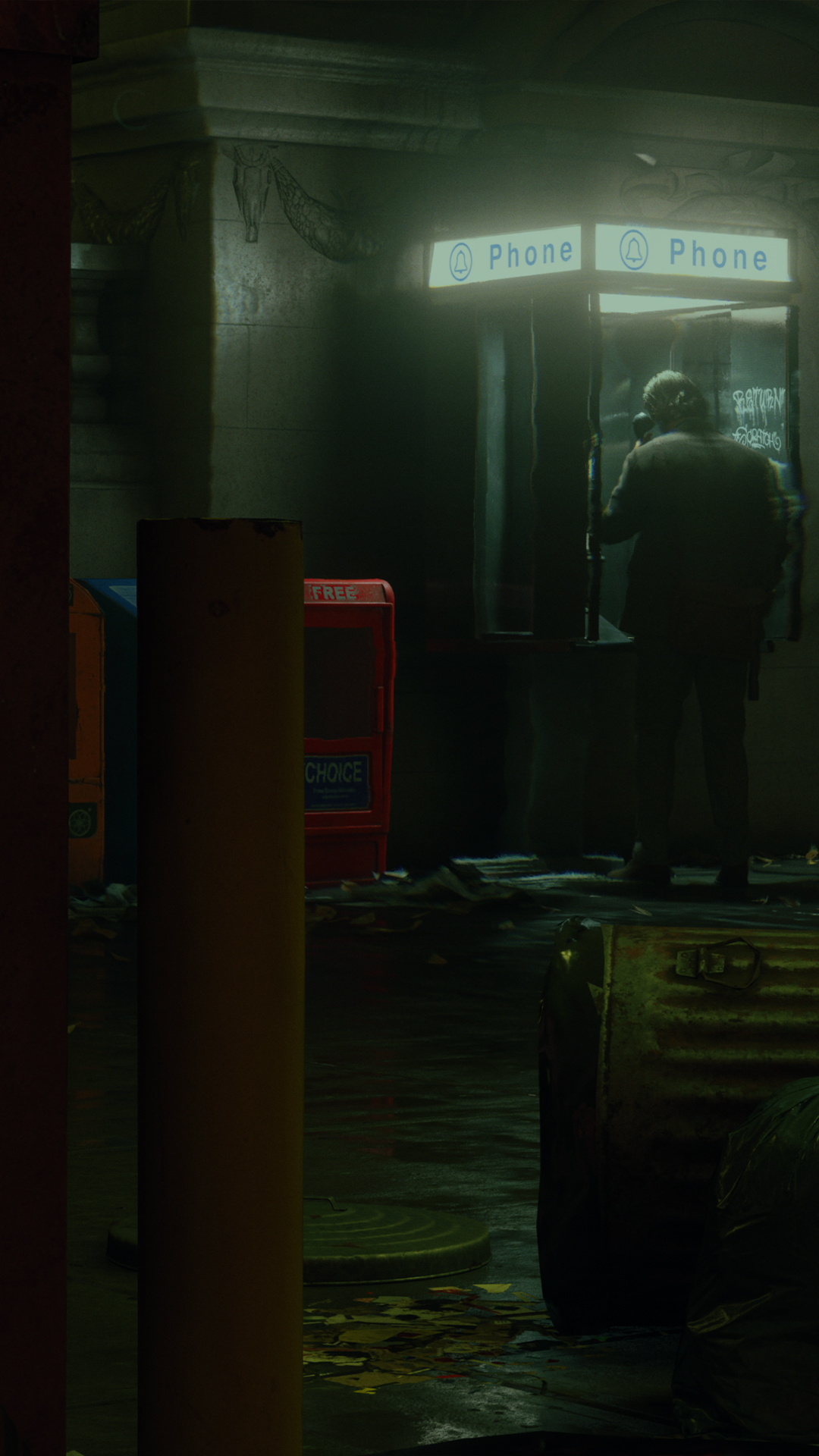 Alan Wake 2 Dark Mystery Phone