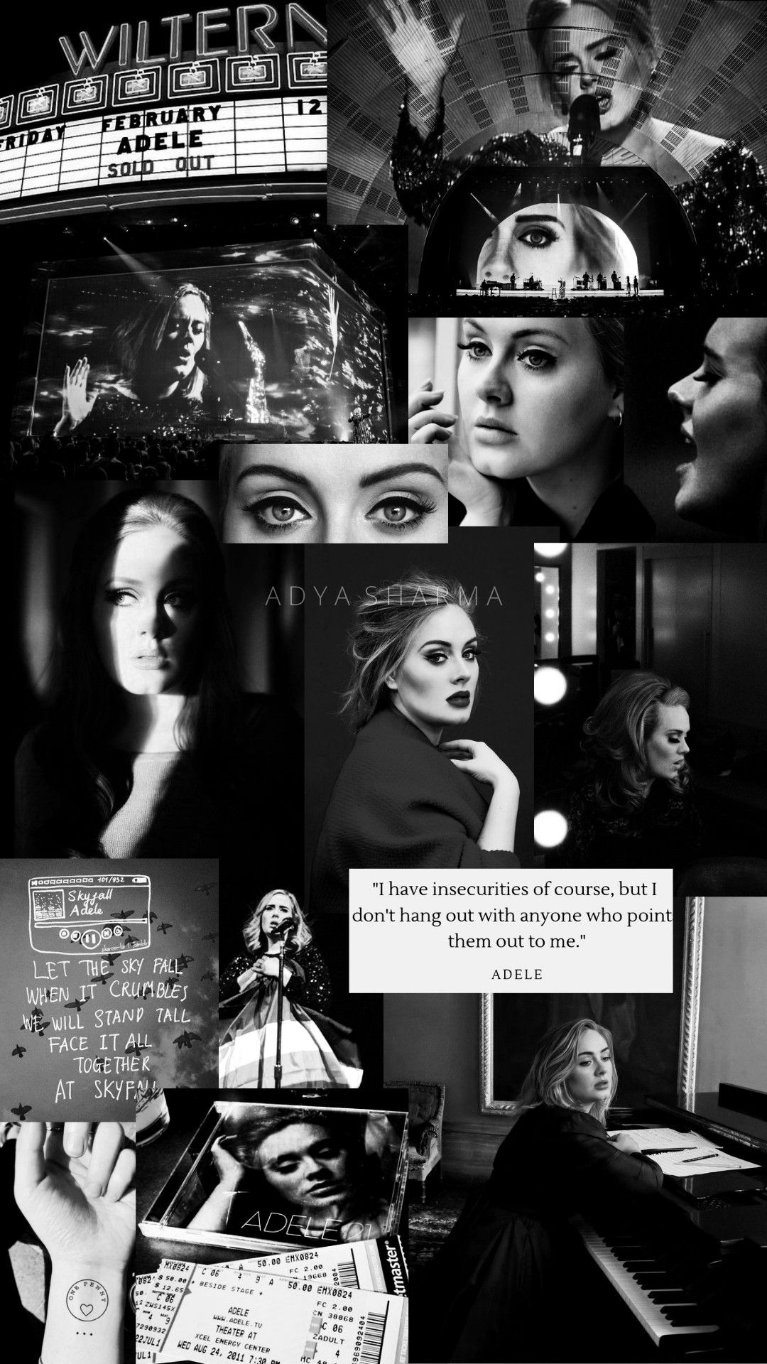 Adele wallpaper aesthetic