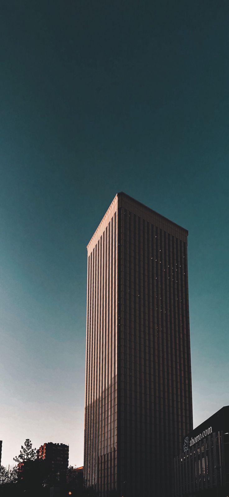 spain, madrid, torre picasso, wallpaper