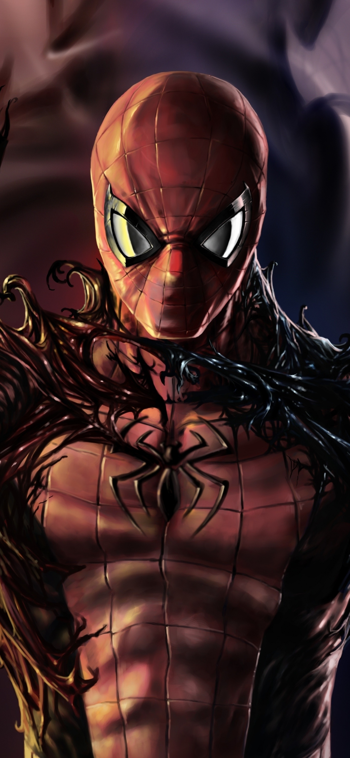 Download wallpaper 1125x2436 carnage