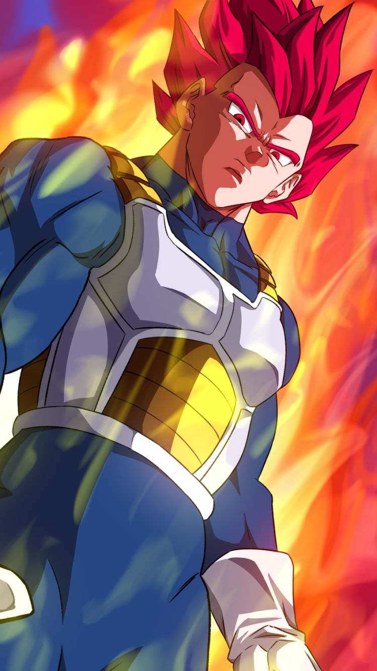 Mobile wallpaper: Anime, Vegeta Dragon