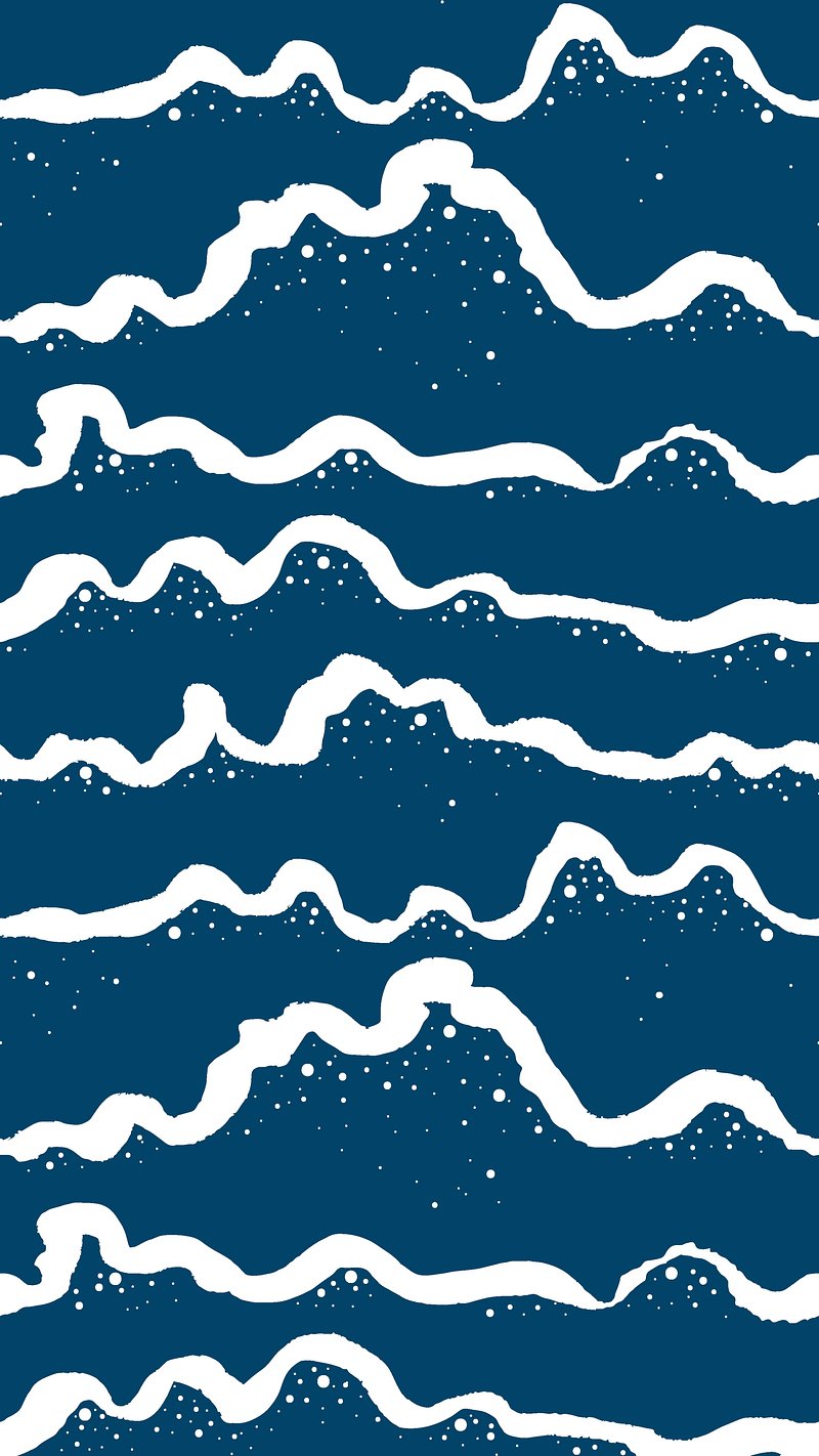 Blue iPhone wallpaper wavy pattern