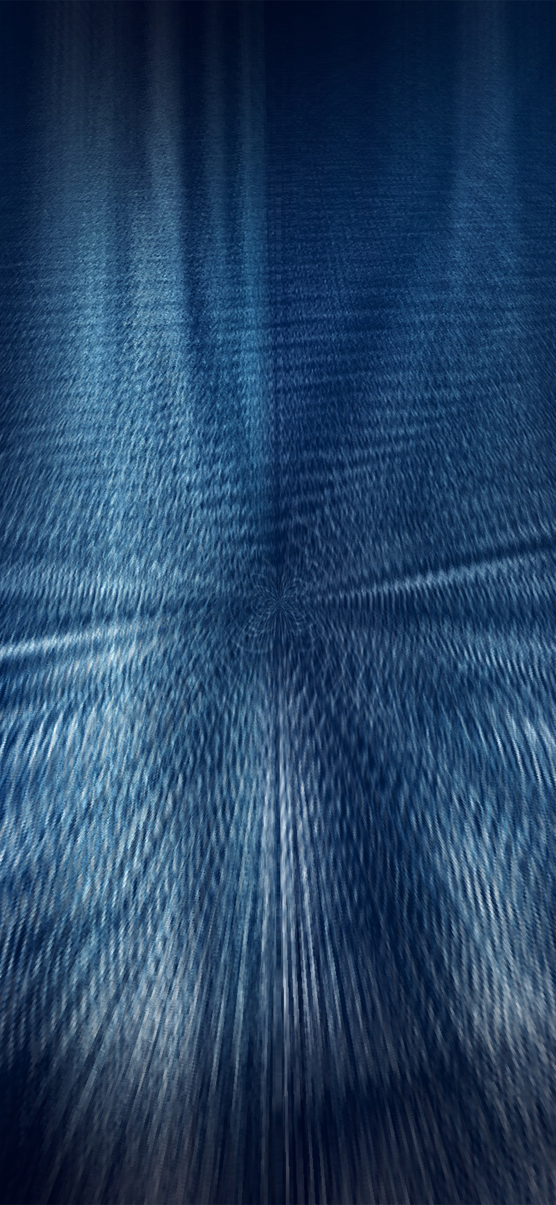 Cool Blue Wave Pattern Wallpaper
