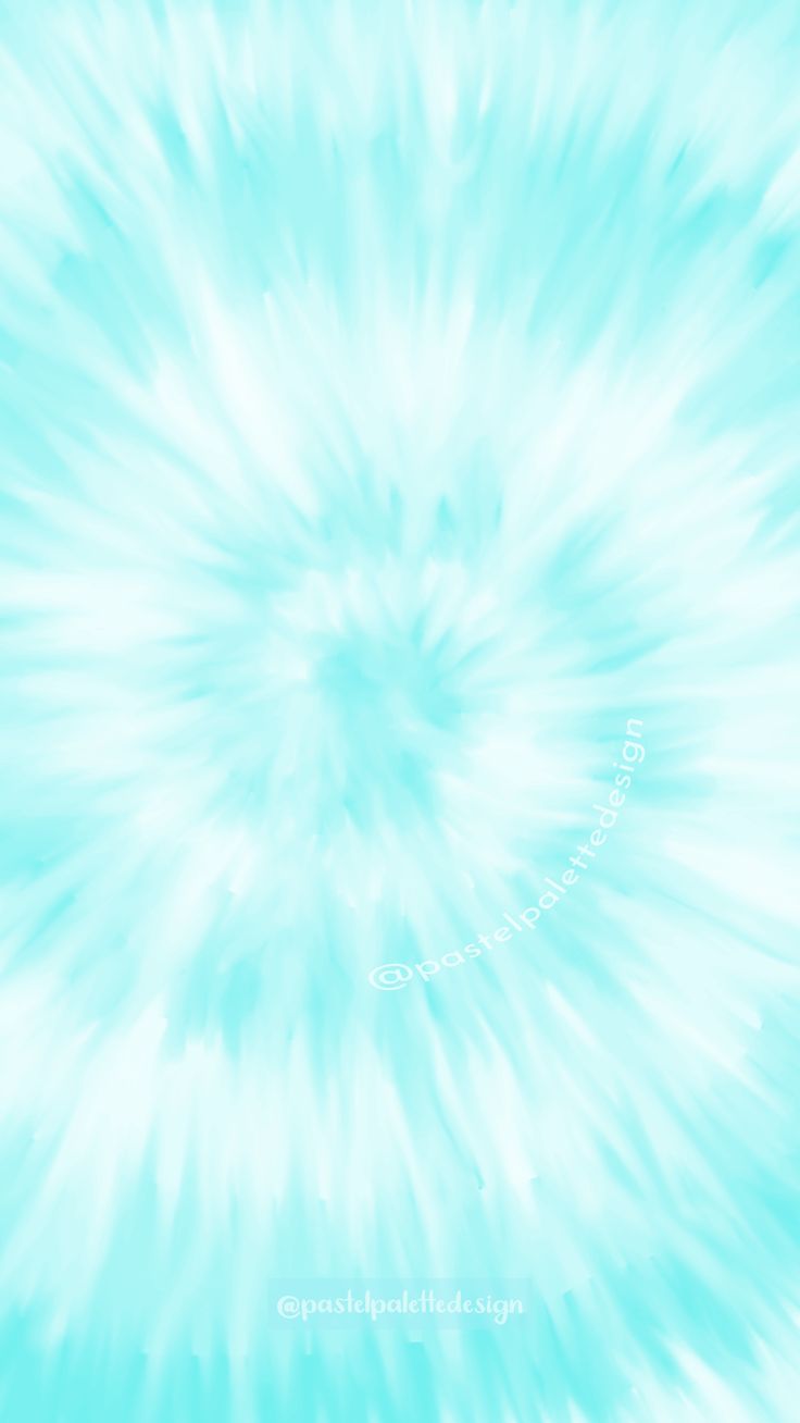 Turquoise tie dye wallpaper iPhone
