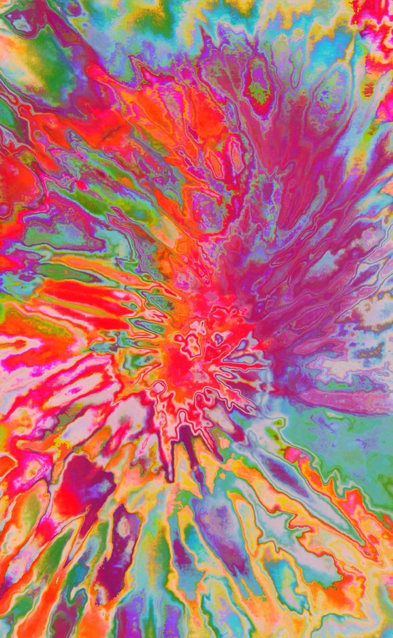 Trippy Tie Dye Wallpaper