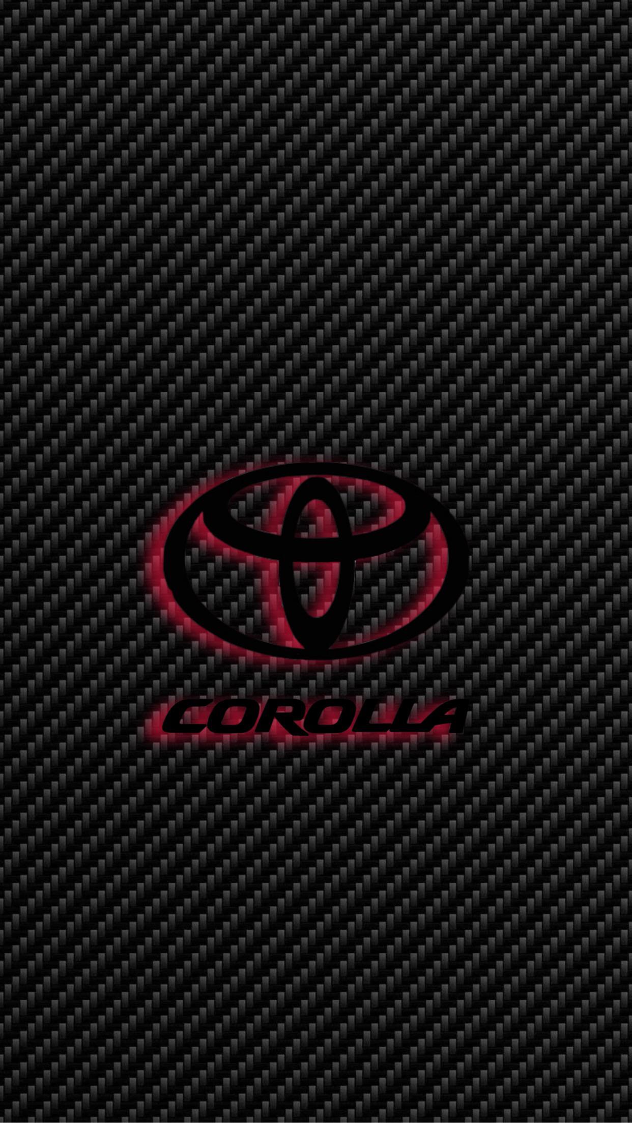 Corolla Carbon Fiber Wallpaper
