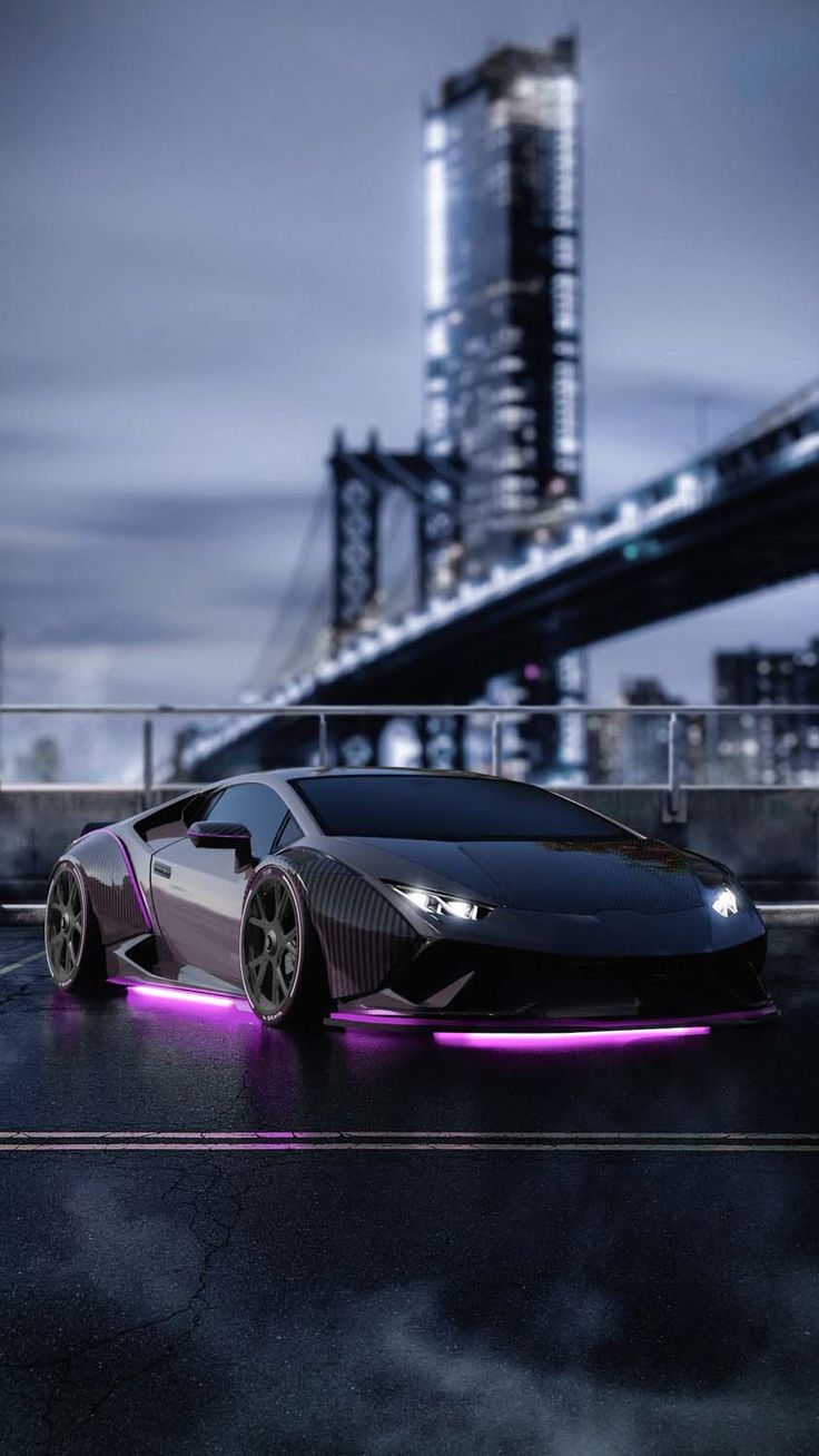 Lamborghini Carbon Fiber Black iPhone