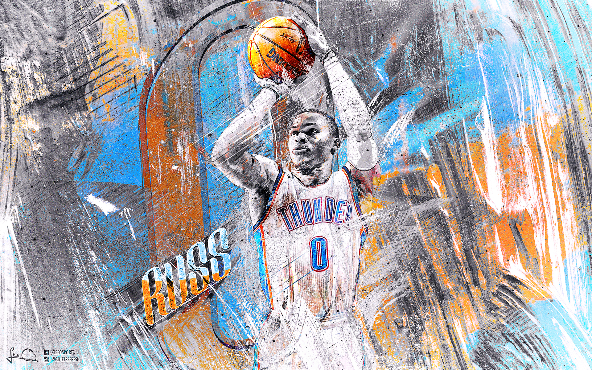 Download Russell Westbrook Sports HD Wallpaper