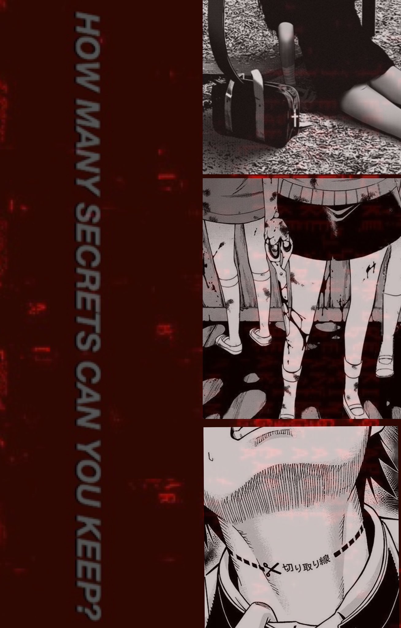 Back at it again #horror #anime