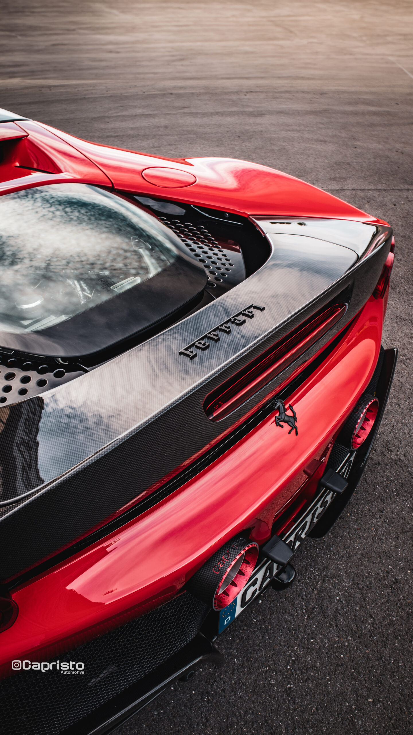 Ferrari SF90 Fiber Rear