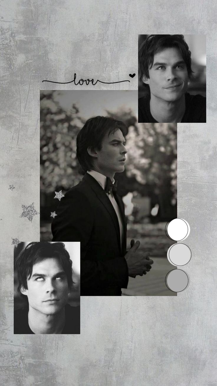 Damon Salvatore. Aesthetic Wallpaper