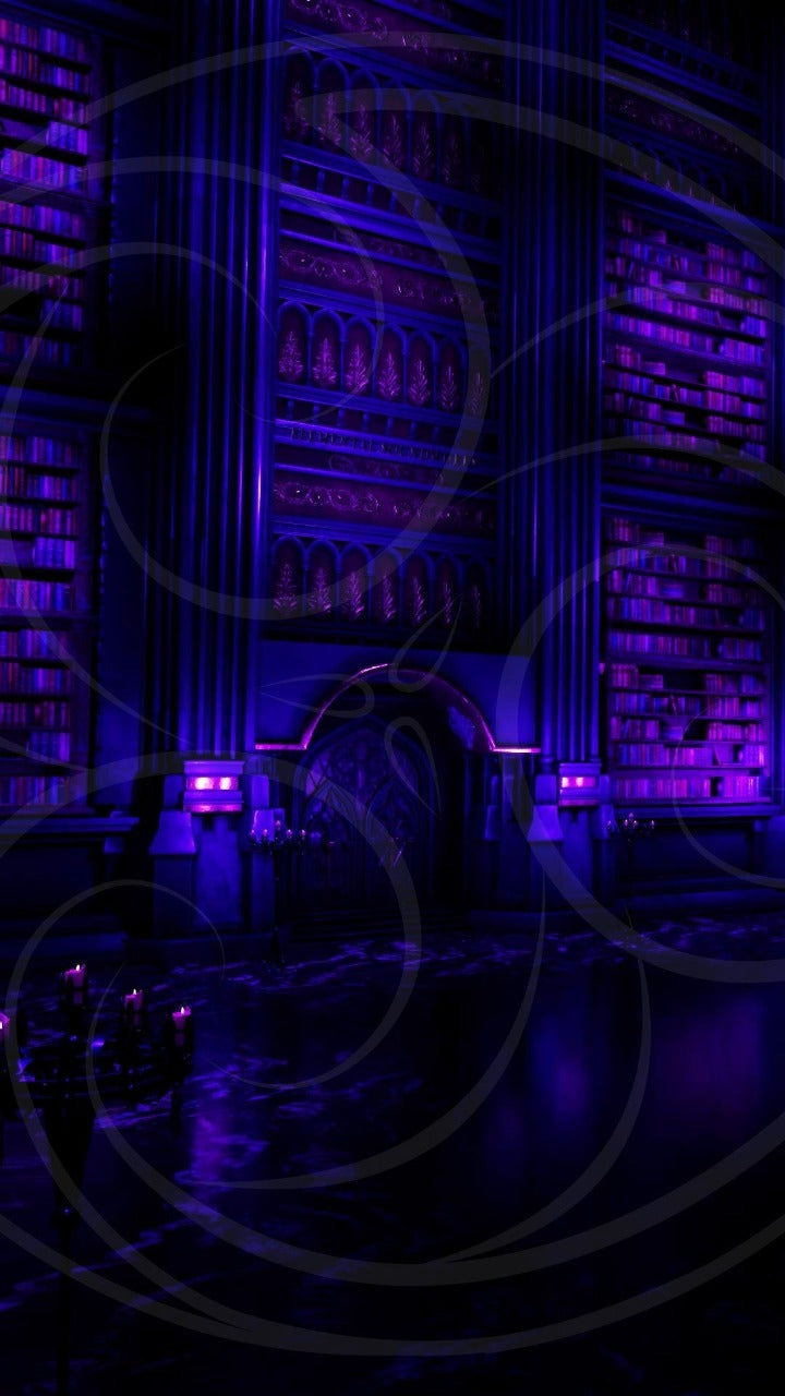 Dracula's Library Background