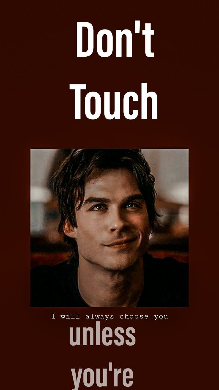 Don't Touch Vampire Diaries