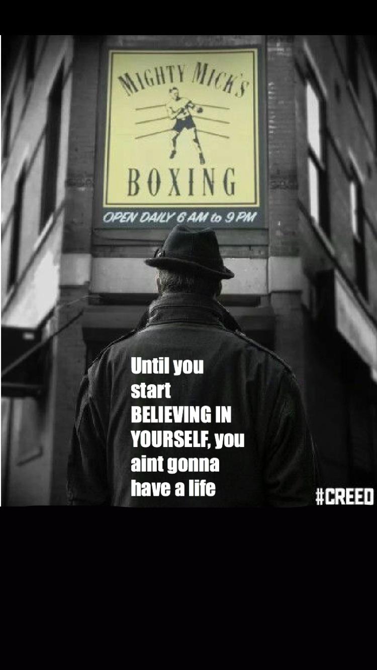 Made a rocky wallpaper