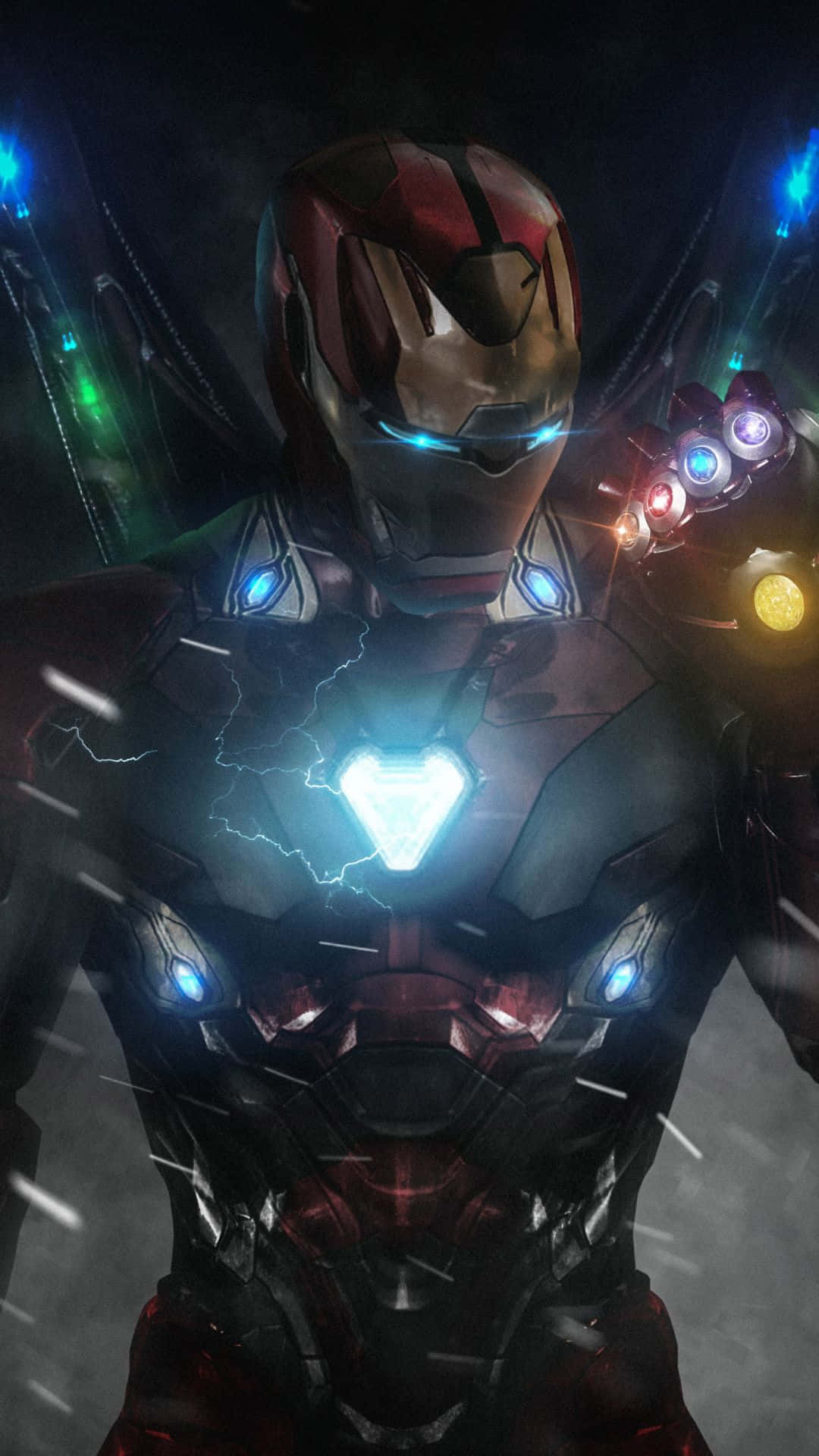Android Iron Man ready for battle