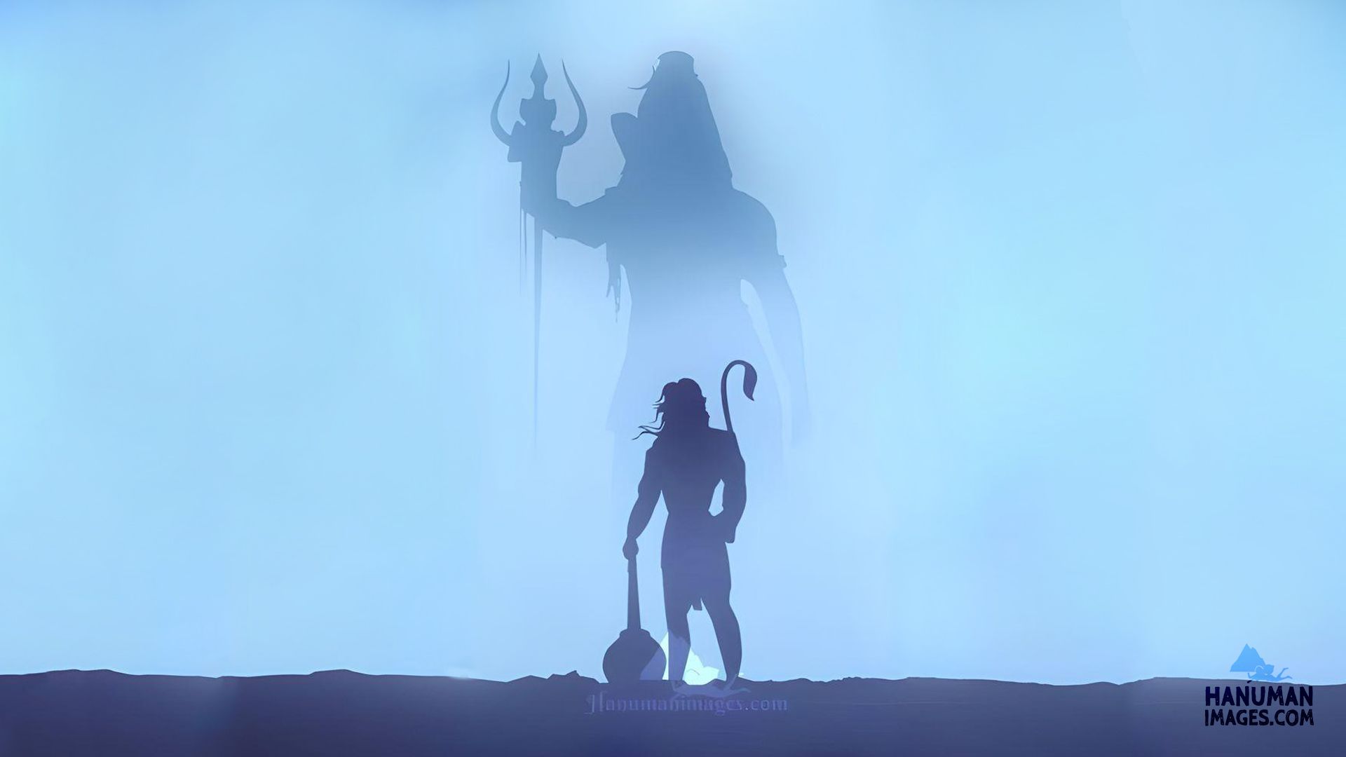 hanuman ji and mahadev shiva desktop