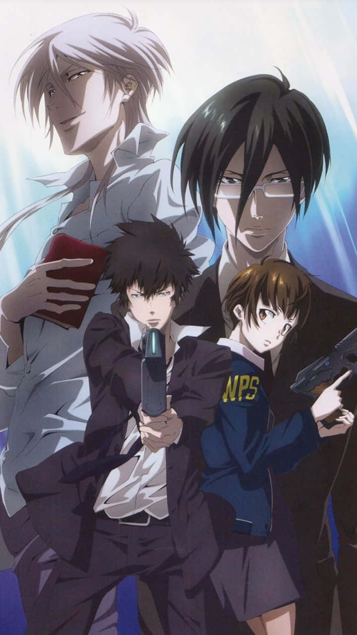Psycho Pass Anime Series Wallpaper