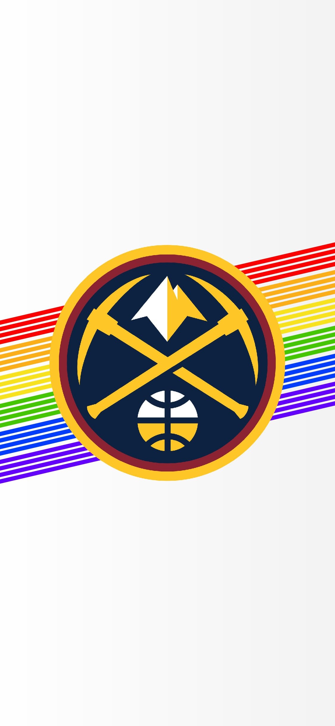 I made a Denver Nuggets phone wallpaper