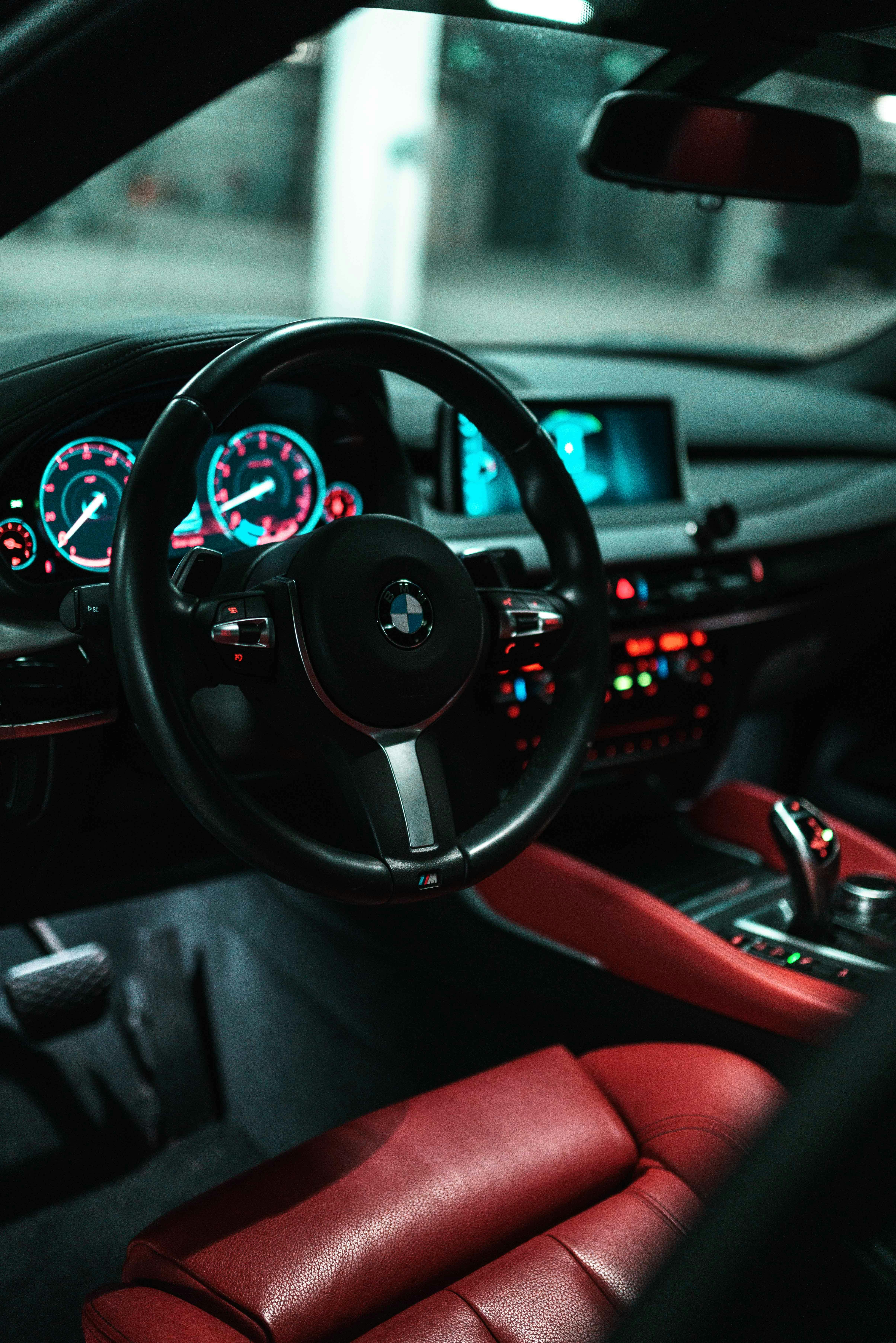 Red Car Interior · Free